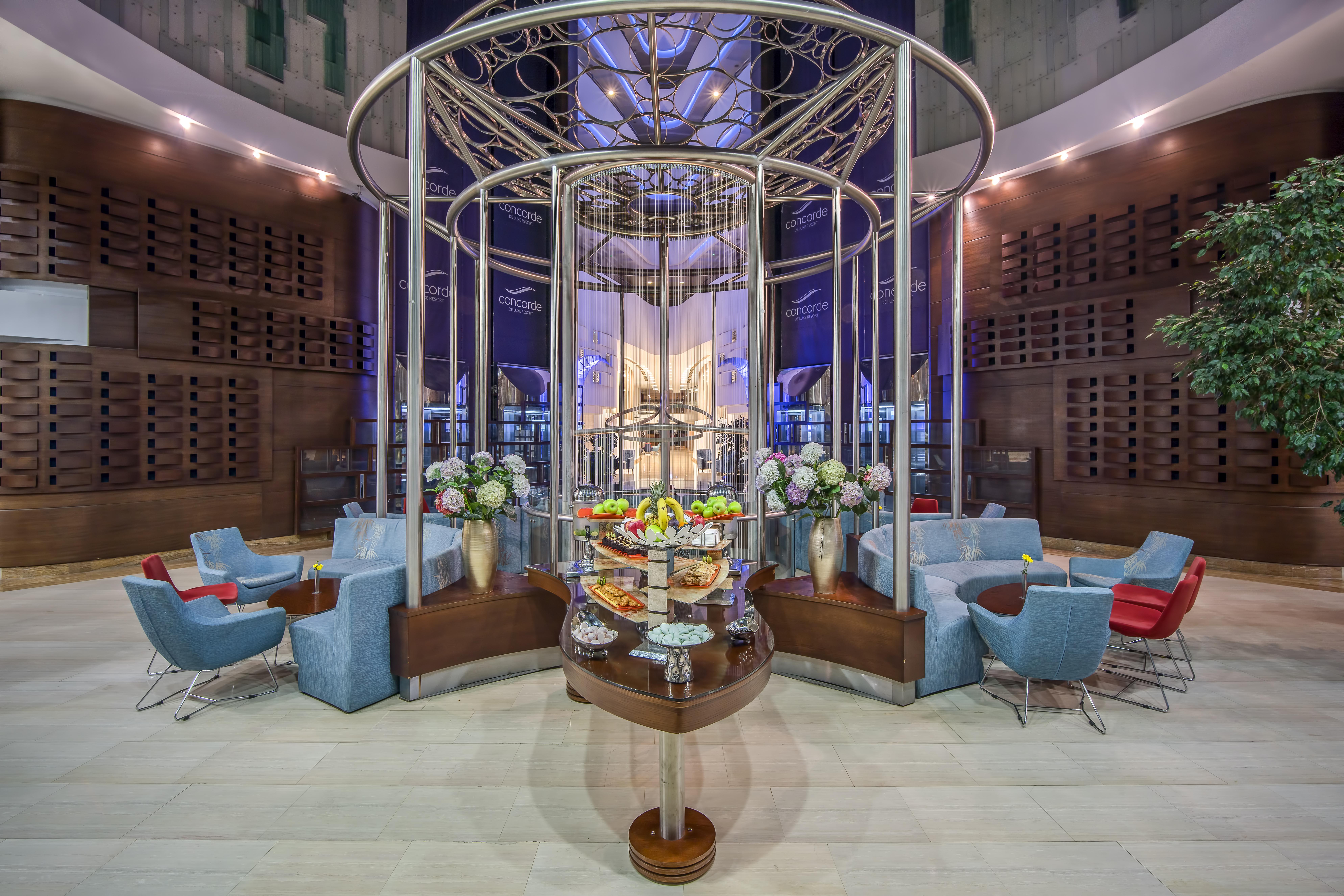 Concorde De Luxe Resort Antalya Exterior foto The lounge at the airport